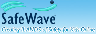Safewave logo Safewave - Creating iLANDS of safety for kids online